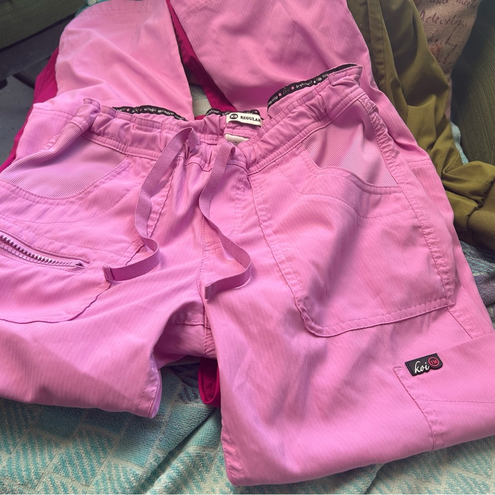 Koi Pink Sweatpants Relaxed Fit Joggers